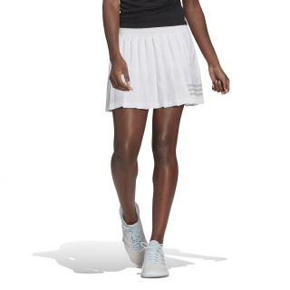 adidas Tennisrock Club Pleatskirt (integrierte Tight, Faltenrock) weiss Damen